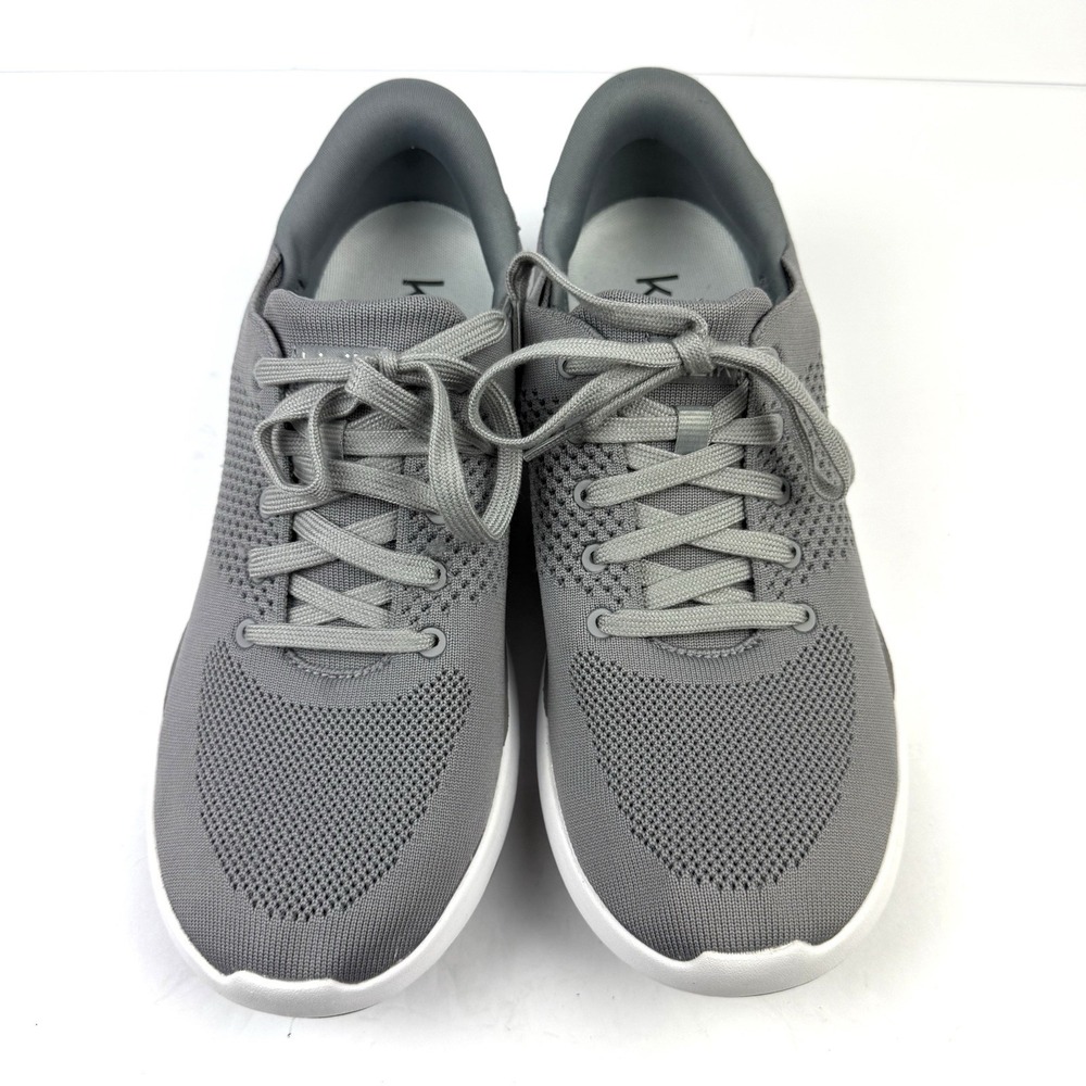Kizik‎ Mens Lima Sneakers 10 M-11.5 Gray Hands Free Slip On Sneakers Worn 1x